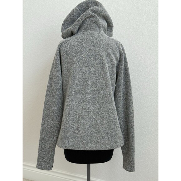 Smartwool Jacket Women’s L Gray Hudson Trail Full Zip Hoodie Sweater Wool Blend - Picture 3 of 9